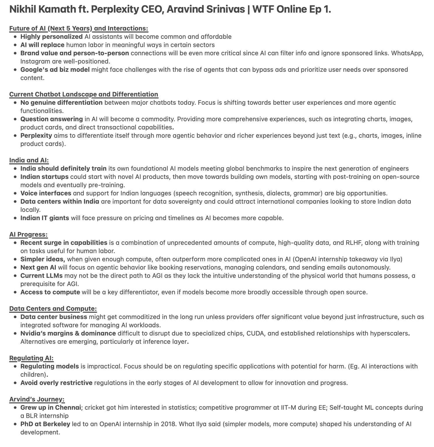 Nikhil Kamath and Aravind Srinivas on AI's Future - Image 1